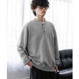 トレーナー 裏毛 ヘンリーネック | Rocky Monroe | 詳細画像12 