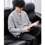 トレーナー 裏毛 ヘンリーネック | Rocky Monroe | 詳細画像14 