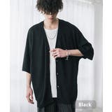 ブラック | 接触冷感 カーディガン サマーニット | Rocky Monroe