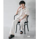 オフ | セットアップ 開襟半袖シャツ イージーパンツ | Rocky Monroe