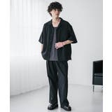 セットアップ 開襟半袖シャツ イージーパンツ | Rocky Monroe | 詳細画像4 