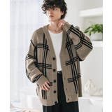 ニットカーディガン 総柄 チェック | Rocky Monroe | 詳細画像28 