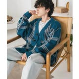 ニットカーディガン 総柄 チェック | Rocky Monroe | 詳細画像48 