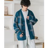 ニットカーディガン 総柄 チェック | Rocky Monroe | 詳細画像49 