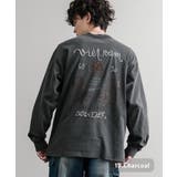 17.チャコール | カットソー 長袖Tシャツ 虎 | Rocky Monroe