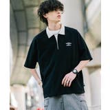 UMBRO ハーフジップ 半袖ポロシャツ | Rocky Monroe | 詳細画像6