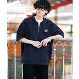 UMBRO ハーフジップ 半袖ポロシャツ | Rocky Monroe | 詳細画像24