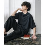 接触冷感 Tシャツ ヘンリーネック | Rocky Monroe | 詳細画像12 