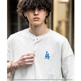 MLB ワッフルTシャツ ヘンリーネック | Rocky Monroe | 詳細画像3