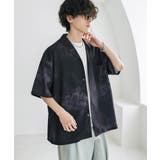 接触冷感 オープンカラーシャツ 総柄 | Rocky Monroe | 詳細画像24 
