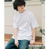 ホワイト×ブルー | PENNEYS Tシャツ 半袖 | Rocky Monroe