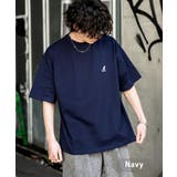 ネイビー | KANGOL Tシャツ 接触冷感 | Rocky Monroe