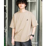 ベージュ | KANGOL Tシャツ 接触冷感 | Rocky Monroe