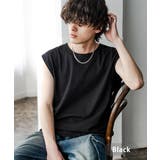 ブラック | ノースリーブ タンクトップ 無地 | Rocky Monroe