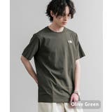 オリーブグリーン | THENORTHFACE 半袖Tシャツ ロゴ刺繍 | Rocky Monroe