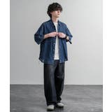デニムシャツ ワークシャツ 超軽量 | Rocky Monroe | 詳細画像11