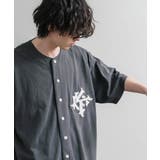 ベースボールシャツ 半袖 ピグメント加工 | Rocky Monroe | 詳細画像4 