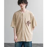 ベースボールシャツ 半袖 ピグメント加工 | Rocky Monroe | 詳細画像10 