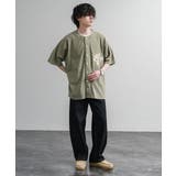 ベースボールシャツ 半袖 ピグメント加工 | Rocky Monroe | 詳細画像12 