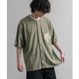 ベースボールシャツ 半袖 ピグメント加工 | Rocky Monroe | 詳細画像14 