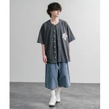 ベースボールシャツ 半袖 ピグメント加工 | Rocky Monroe | 詳細画像3 