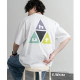 E.ホワイト | HUF プリントT 半袖 | Rocky Monroe