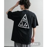 H.ブラック | HUF プリントT 半袖 | Rocky Monroe