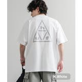 H.ホワイト | HUF プリントT 半袖 | Rocky Monroe