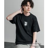 I.ブラック | HUF プリントT 半袖 | Rocky Monroe