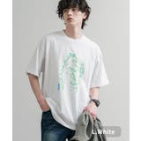 L.ホワイト | HUF プリントT 半袖 | Rocky Monroe
