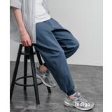 インディゴ | 接触冷感 ジョガーパンツ ストレッチ | Rocky Monroe