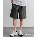 チャコール | 接触冷感 ショートパンツ 膝丈 | Rocky Monroe