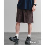 ブラウン | 接触冷感 ショートパンツ 膝丈 | Rocky Monroe
