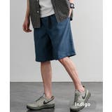 インディゴ | 接触冷感 ショートパンツ 膝丈 | Rocky Monroe