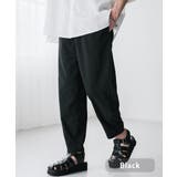 ブラック | アンクルパンツ テーパード 接触冷感 | Rocky Monroe