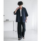 スラックス ワイドパンツ 接触冷感 | Rocky Monroe | 詳細画像4 