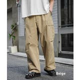 ベージュ | カーゴパンツ ワイドパンツ ミリタリー | Rocky Monroe