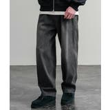 デニムパンツ ワイド ウエスタン調 | Rocky Monroe | 詳細画像6