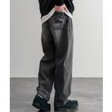 デニムパンツ ワイド ウエスタン調 | Rocky Monroe | 詳細画像7