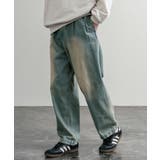 デニムパンツ ワイド ウエスタン調 | Rocky Monroe | 詳細画像12