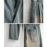 デニムパンツ ワイド ウエスタン調 | Rocky Monroe | 詳細画像20