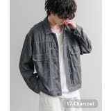 17.チャコール | デニムジャケット シャツジャケット 超軽量 | Rocky Monroe