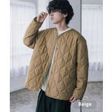 ベージュ | 中綿ジャケット キルトジャケット M65ライナー | Rocky Monroe