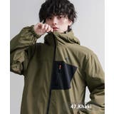 47.カーキ | マウンテンパーカー 裏フリース 裏ボア | Rocky Monroe