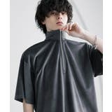 フェイクスエード ハーフジップ プルオーバー | Rocky Monroe | 詳細画像13