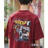 A.ワイン | ddp バックプリントT オーバーサイズ | Rocky Monroe