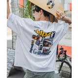 ddp バックプリントT オーバーサイズ | Rocky Monroe | 詳細画像4