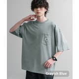 グレイッシュブルー | THENORTHFACE ホワイトレーベル 半袖Tシャツ | Rocky Monroe