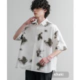カーキ | カジュアルシャツ 半袖 スノーカモ | Rocky Monroe