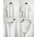 接触冷感 Tシャツ ヘンリーネック | Rocky Monroe | 詳細画像27